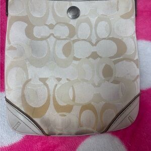Coach Cream Shoulder Bag